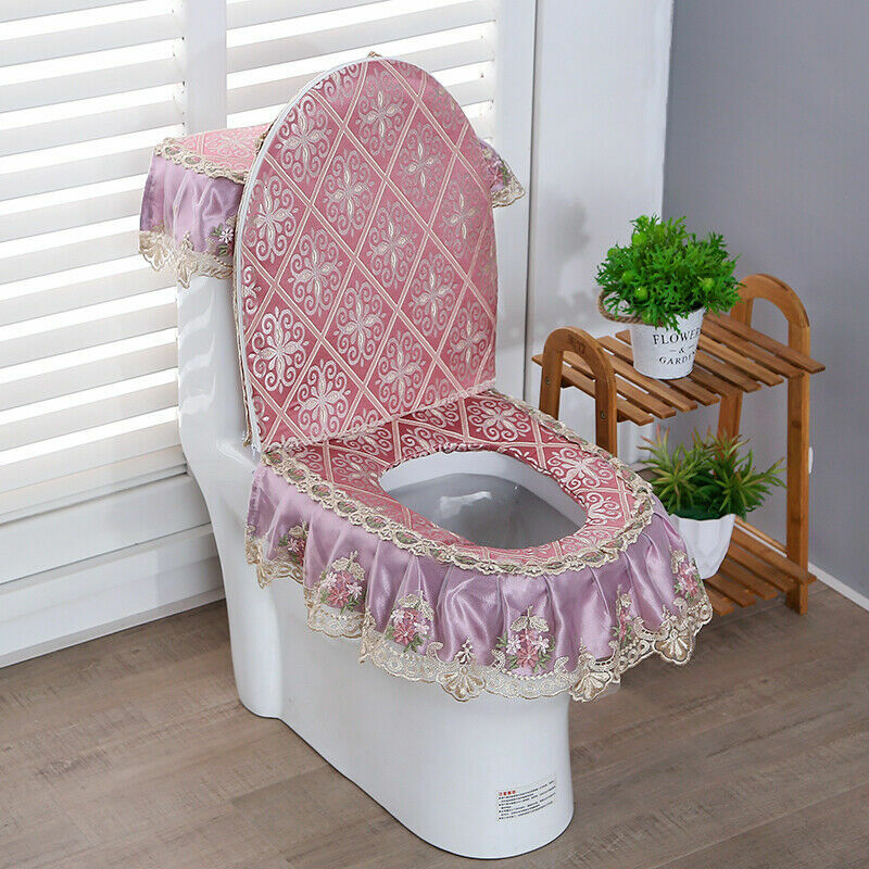 De Comfortabele Fluwelen Coral Badkamer Toilet Sea... – Grandado