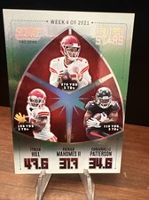 2022 Score Patrick Mahomes Fantasy Stars Week 4 Kansas City Chiefs SSP Rare 4/6