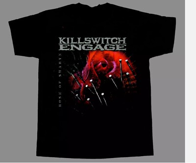Killswitch Engage Rose Of Sharyn Band Black S-2345XL Unisex T-shirt