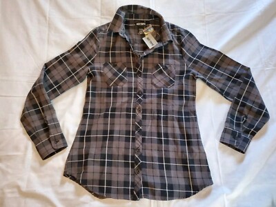 売れ筋商品|||ゲームデイ カットソー トップス レディース Women's Gray New England Patriots Fieldside Fun Plaid Button-Up Overshirt Gray s-l400.jpg