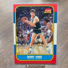 1986-87 Fleer Set Break Danny Ainge #4 *Celtics* NR-MINT