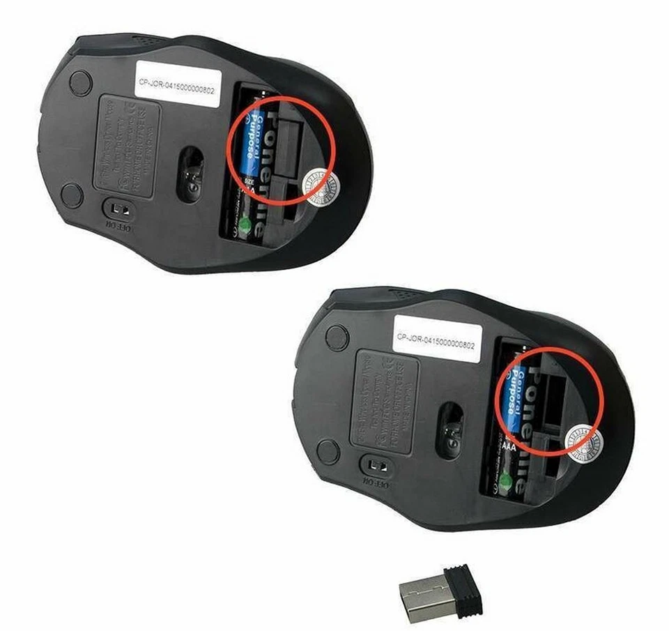 Compoint Wireless Keyboard and Optical Mouse Duo Pack - CP-KM007-W - Image 3 of 4