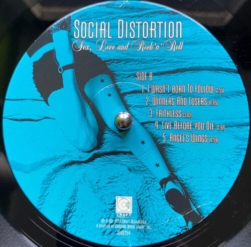 Social Distortion - Sex, Love And Rock 'N' Roll (LP, Album, RE) (Mint (M)) - 320 - Picture 4 of 5