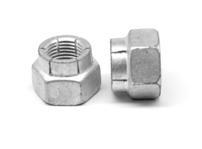 5/16-24 Fine Flexloc-Alt Nut Full Height Light Hex Medium Carbon Cadmium Plated