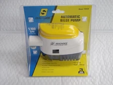 BILGE PUMP SEACHOICE 19353 1100GPH AND FLOAT SWITCH AUTOMATIC BILGEPUMP BOAT
