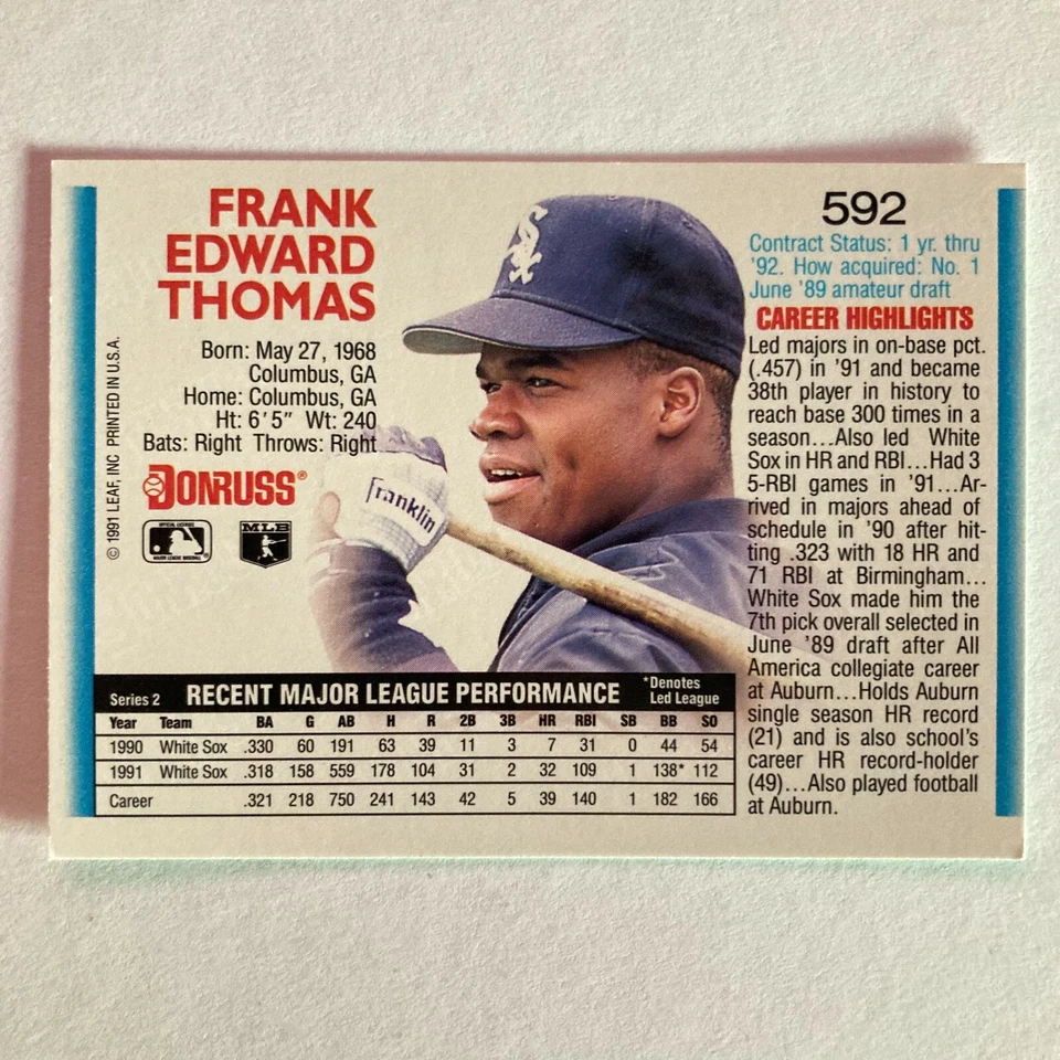 1992 Donruss Baseball Cards - Complete Your Set - You-Pick #'s 3-741 - Image 2 of 2