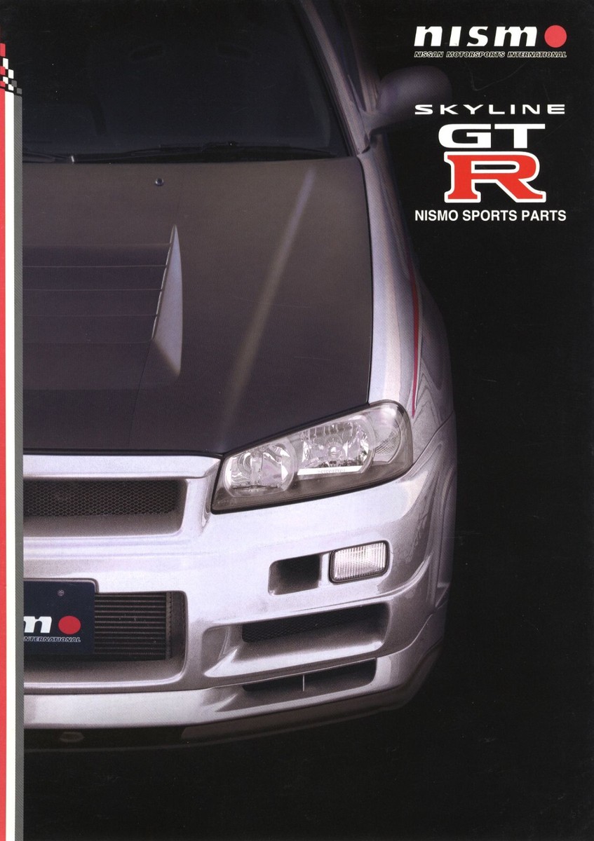 R34ページ Nissan GT-R (R34) Original Catalog 1999 | Japonic's 600HP R34