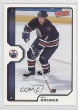 2002-03 Upper Deck Victory Eric Brewer #86 0c4