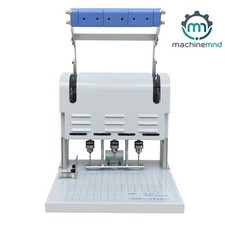 Personnel File Binding Machine, Electric Three-Hole Punch, Designed for Banks