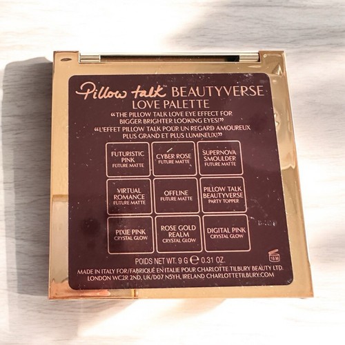 Charlotte Tilbury Pillow Talk Beautyverse Love Eyeshadow Palette NIB - Picture 6 of 7