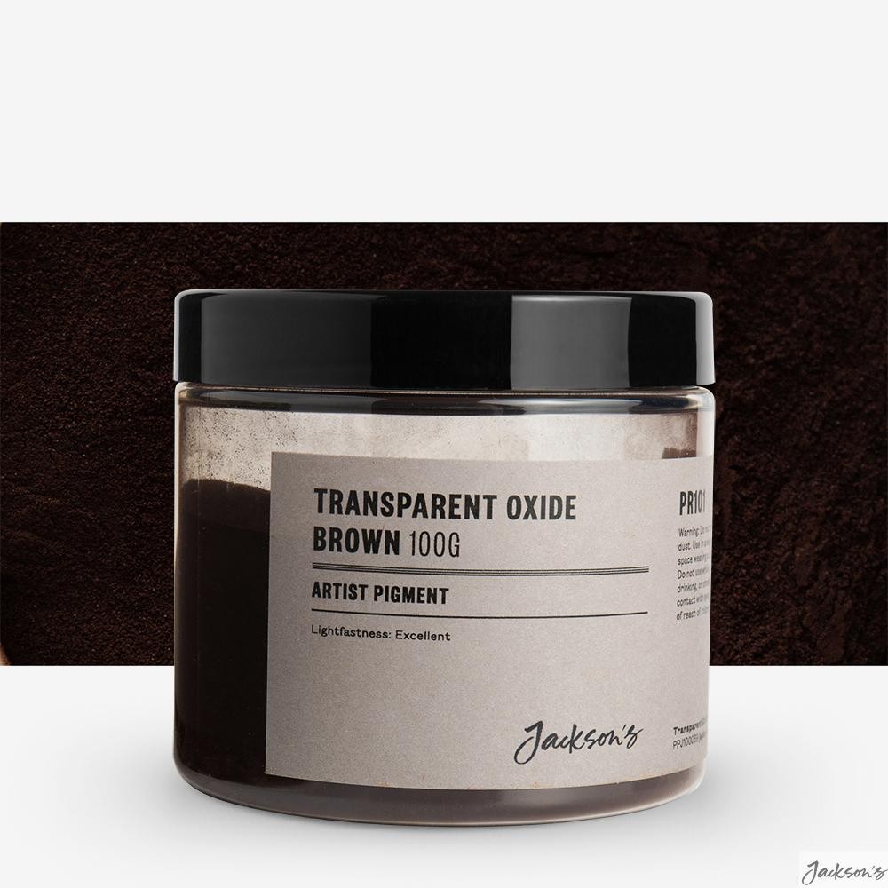 Jackson's : Artist Pigment : Transparent Oxide Brown PR101 : 100g (in 200ml J...