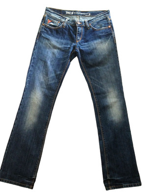 TAKE TWO - TAKE 2 - ITALIAN JEANS WOMEN'S BOOTCUT WIDE LEG  KIMBERLY  W29 x L34