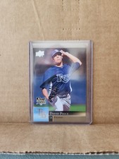 2009 Upper Deck David Price RC #401 Tampa Bay Rays Rookie Card MLB Baseball. rookie card picture