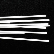 Evergreen Plastic Styrene Strips 1x6 HO (10) - Model Railroad Scratch Building