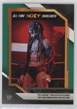 2022 Panini WWE NXT All-Time NXT Highlights Green The Demon Finn Balor #8 02l5