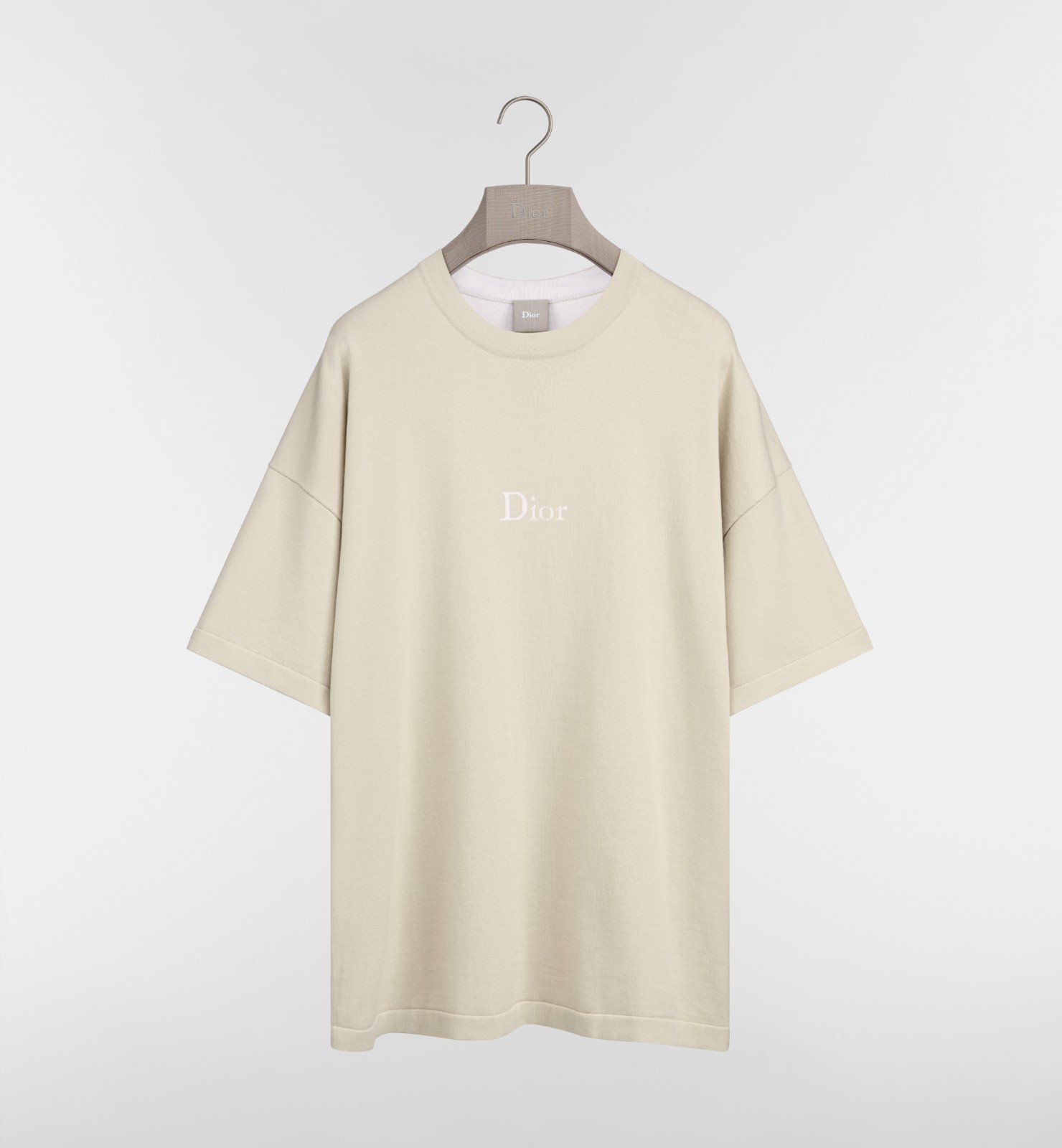 Dior Beige Oversized T-shirt New & Authentic