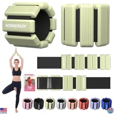 Pilates Wrist Ankle Weights for Women, Wearable Strong Arm & Leg Weights Set of