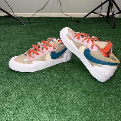 Nike Blazer Low KAWS x Sacai Reed Mens Size 8.5 Sneakers