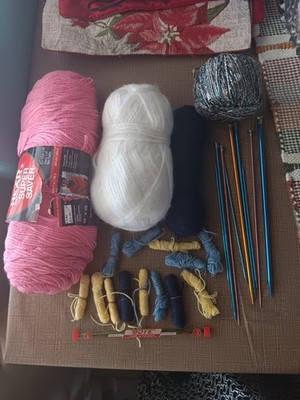 Boye & Susan Bates Aluminum Double Point Knitting Needles Mixed Lot