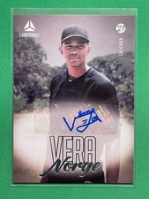 2021 Panini Chronicles Luminance Autographs #LA-NV Norge Vera