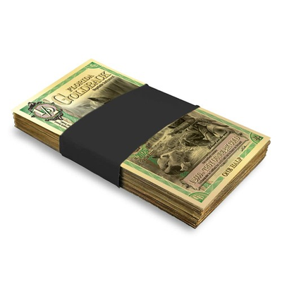 #ad 1 2 Florida Goldback Gold Note 100 Pack New $429.93