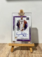 DEREK FISHER 2019-20 Impeccable Immortal Ink #IM-DFS 15/49 LA LAKERS
