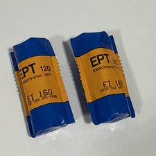 Kodak Ektachrome EPT 160 ISO 120 Slide Color Film 2 Rolls Exp 05/1998