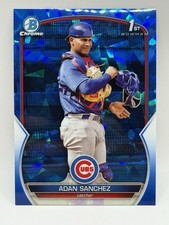 2023 Bowman Chrome Sapphire Edition #BCP-219 Adan Sanchez Prospects