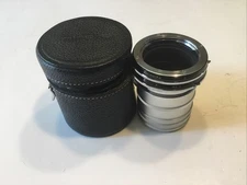 Minolta Camera Extension Tube And Case.