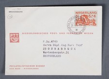 MayfairStamps Netherlands 1959 The Hague to Osnabruck Germany Cover aaw_11521