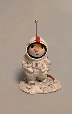 Wee Forest Folk 1981 Moon Mouse Astronaut M-078 Annette Petersen Retired  *Read*