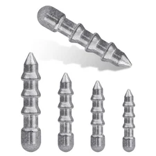 Reaction Tackle High Quality Lead Nail Weights/ Insert Sinkers in Various Sizes