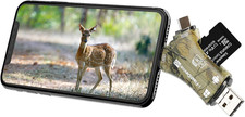 Trail Camera Viewer SD Card Reader for Iphone Ipad Mac Android, 4 in 1 Sd/Micr