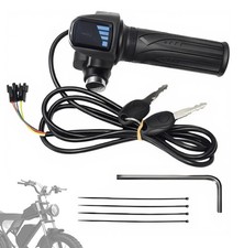 Hizoncore Ebike Full Twist Throttle Fits Ridstar Q20, 48V Plug and Play Throt...