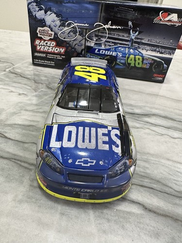 Jimmie Johnson 2006 Brickyard 400 versione corsa vittoria Lowe’s Nascar 1/24 pressofuso - Foto 2 di 5