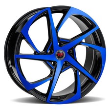 Revolution Racing Rr29 Wheels 17x7.5 40 5x114.3 73.1 Black Rims Set Of 4