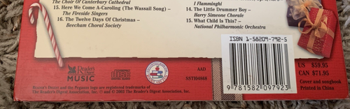 Totally Christmas 6 CD Collection W/Songbook Reader's Digest Signature Series - Picture 4 of 11