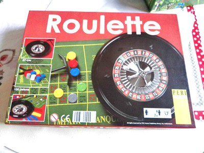 Roulette, Brettspiel von  Peri Spiele Gesellschaftsspiel - Vollständig.