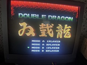 Double Dragon Nintendo NES 1988 Box Manual Magic Poster Inserts Tradewest Works