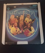 Fleetwood Mac Documentary Live Concert RCA CED Videodisc 1981 Untested