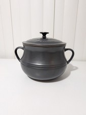 Le Creuset Satin Black 4.5 Qt Bean Pot HTF RE...