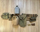 US Army Military WW1 WWI 1918 Field Gear Equipment Belt Canteen & Extras