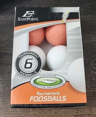 Eastpoint Tournament Foosball 6 Pack New In Package, see pictures