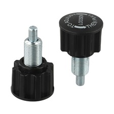 2 St&uuml;ck Fitnesszubeh&ouml;r Heimtrainer Federknopf Zugbolzen mit 16 mm Gewinde