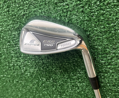 Tour Edge EXOTICS EXS PRO Forged Pitching Wedge, Stiff ELEVATE Steel, Men's RH