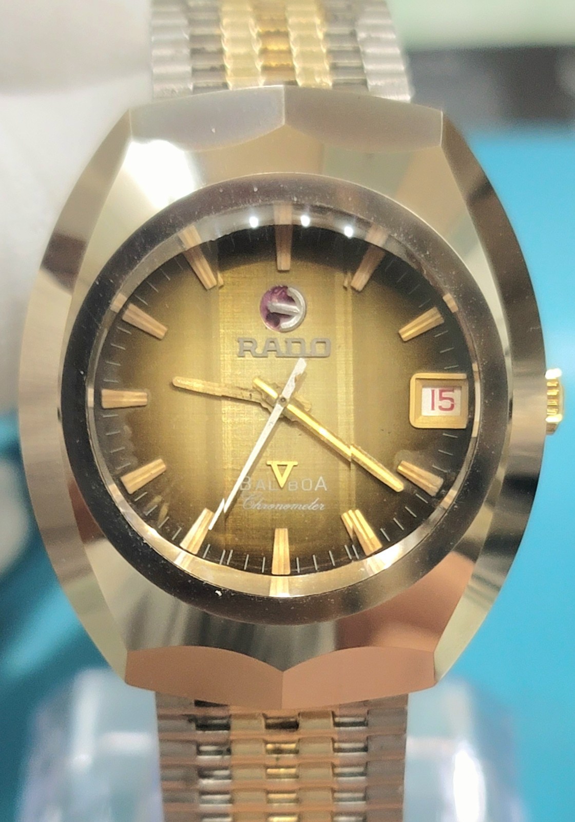 Rado Vintage Automatic Swiss Watch Chronometer Balboa Mens 25 Jewels - VintageWatches.PK Rado Vintage Automatic Swiss Watch Chronometer Balboa Mens 25 Jewels - vintagewatches.pk