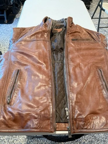 Milestone Hand Crafted Leather Jacket - Super Soft Leather!! - product listing photo