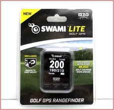 IZZO A44098 Golf SWAMI LITE GPS Rangefinder - Handheld  38K Cousres Black🌟NEW🌟