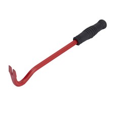 Compact Heavy Duty Pry Bar Small Size Angled with Grip for Repair Work