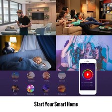 WiFi Smart Bulb RGB+W+C LED Bulb 5W GU10 Dimmable Light Phone APP Remote Control